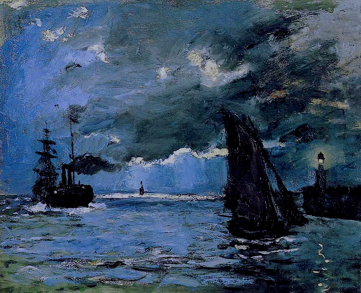 Seascape, Night Effect 1866